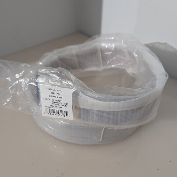 Tory Burch Reversible Logo WIDE 1 1/2" Belt Blue Brown - Picture 5 of 7